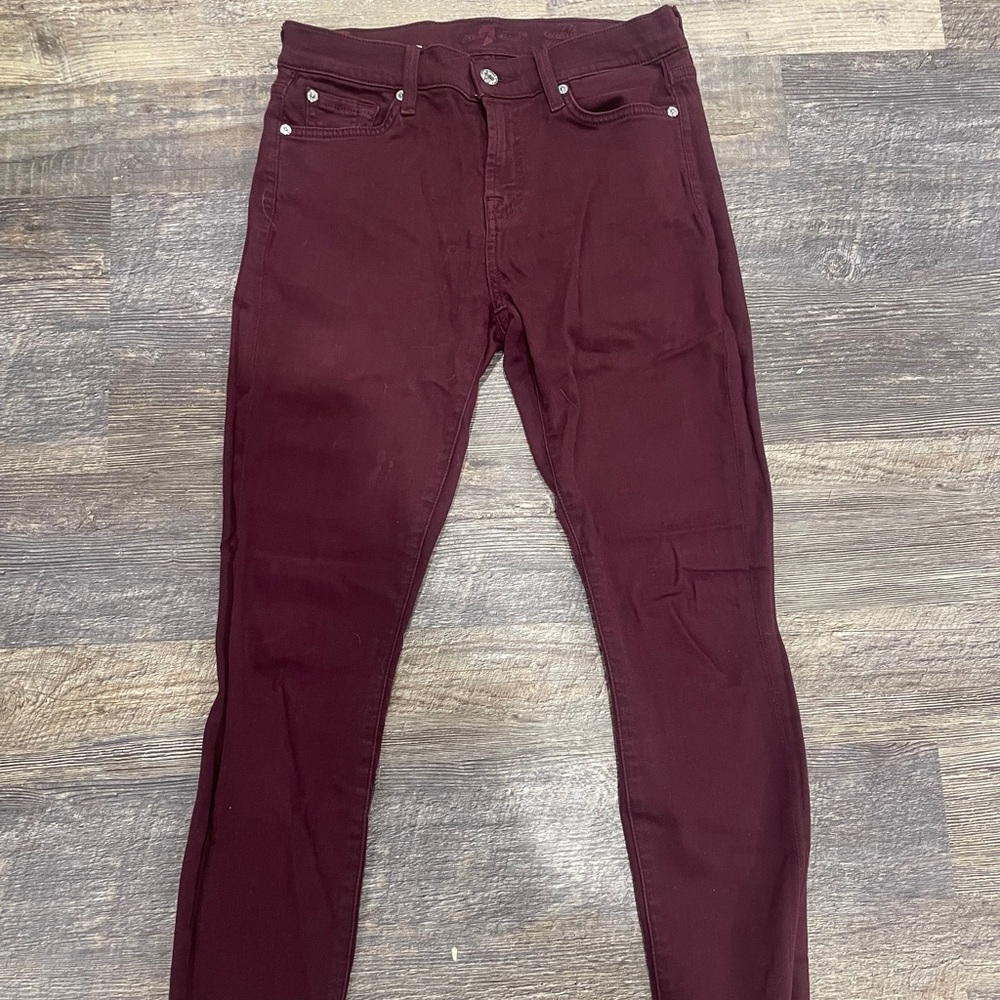 7 for all mankind skinny jeans